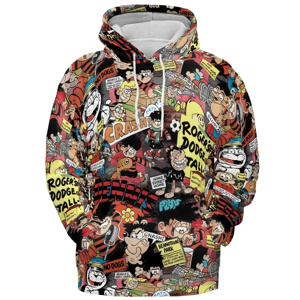 Retro Rebel Beano All-over Print Hoodie - 2