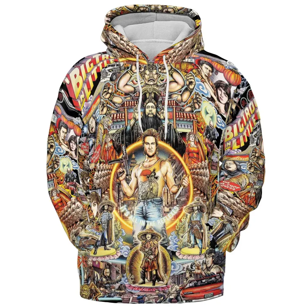 Big Trouble in Little China All-over Print Hoodie - 2