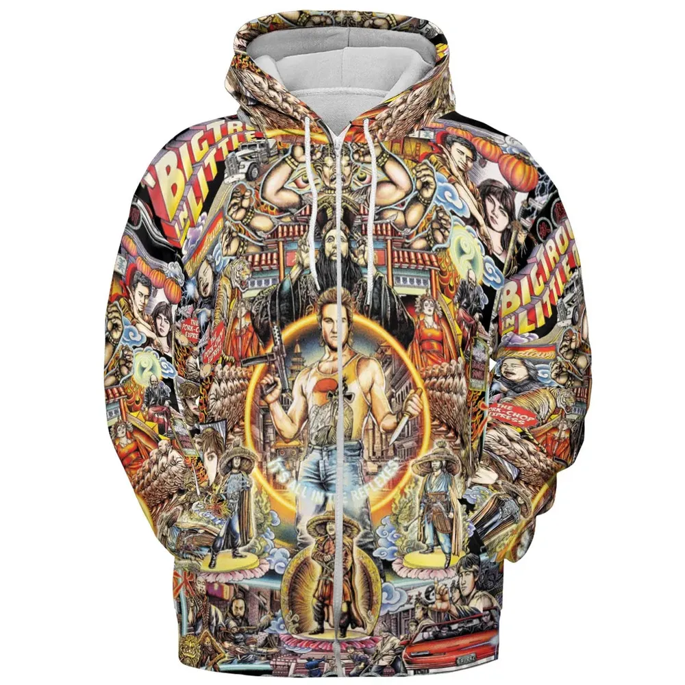 Big Trouble in Little China All-over Print Hoodie - 3