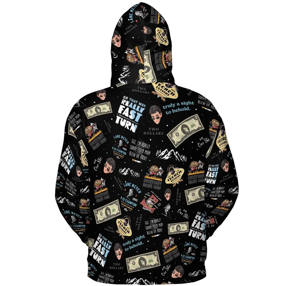 Better Off Dead All-over Print Hoodie - 4