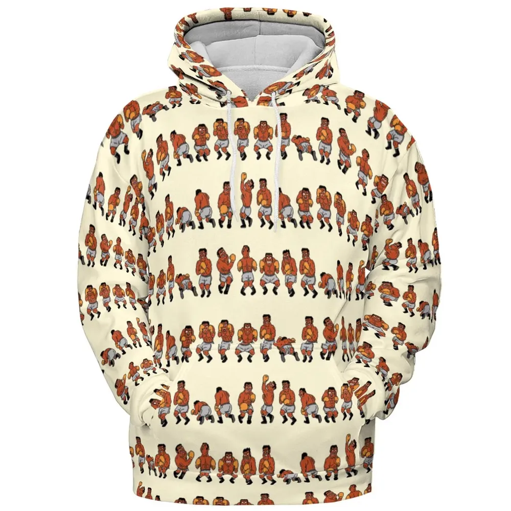 Mike Tyson's Punch-Out!! All-over Print Hoodie - 2