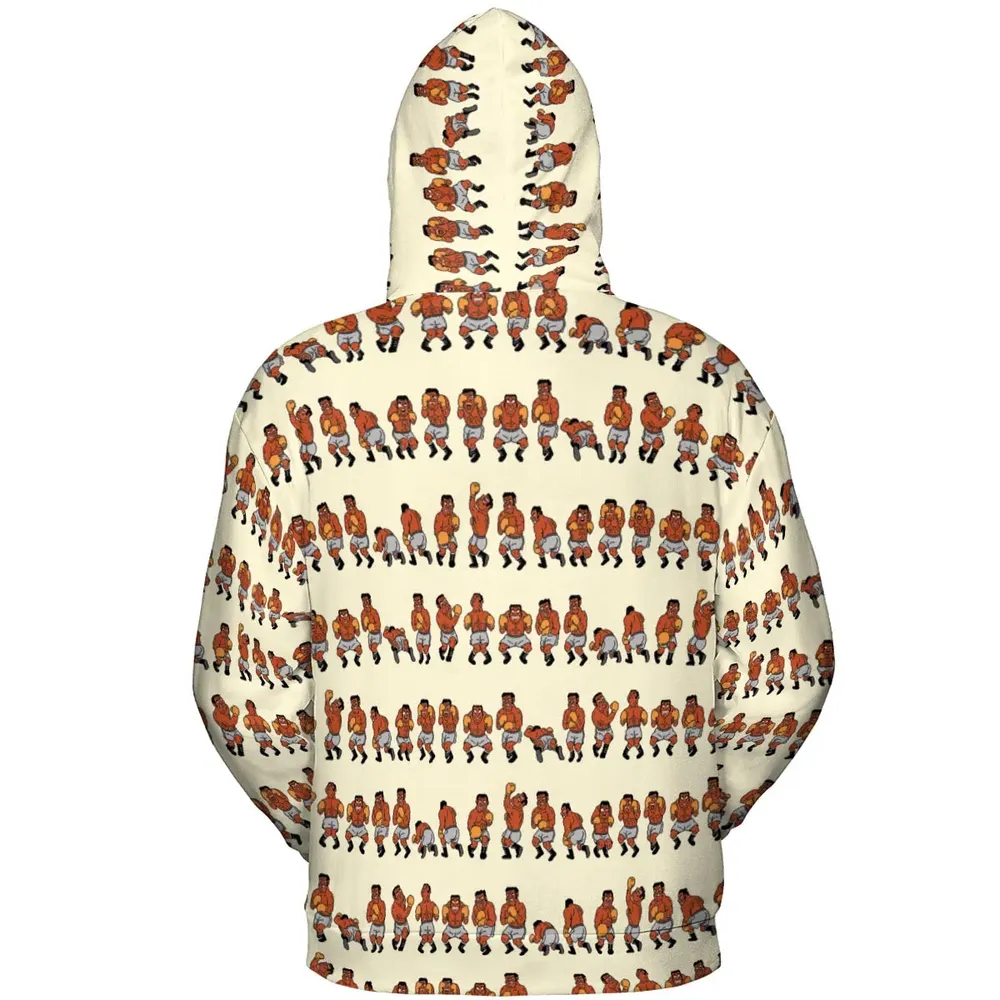 Mike Tyson's Punch-Out!! All-over Print Hoodie - 4