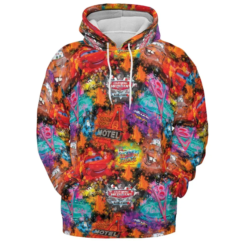 Neon Radiator Spring Cars All-over Print Hoodie - 2