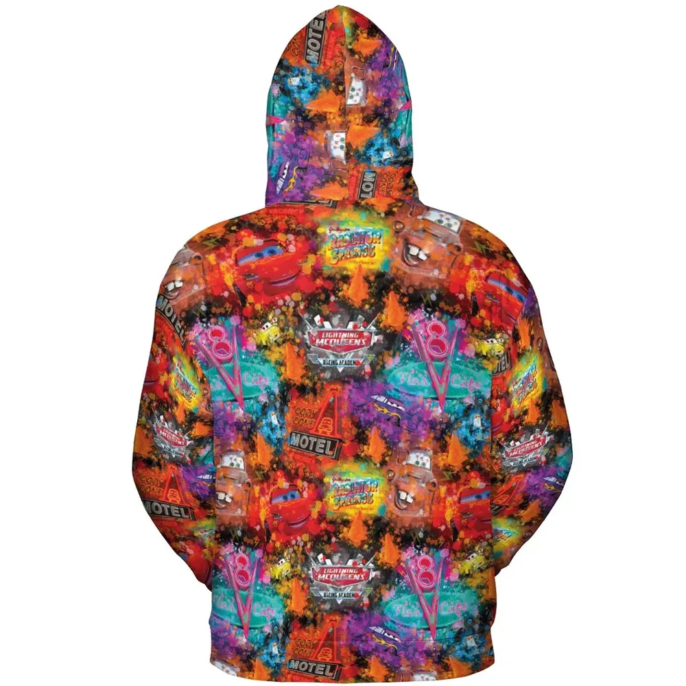 Neon Radiator Spring Cars All-over Print Hoodie - 4