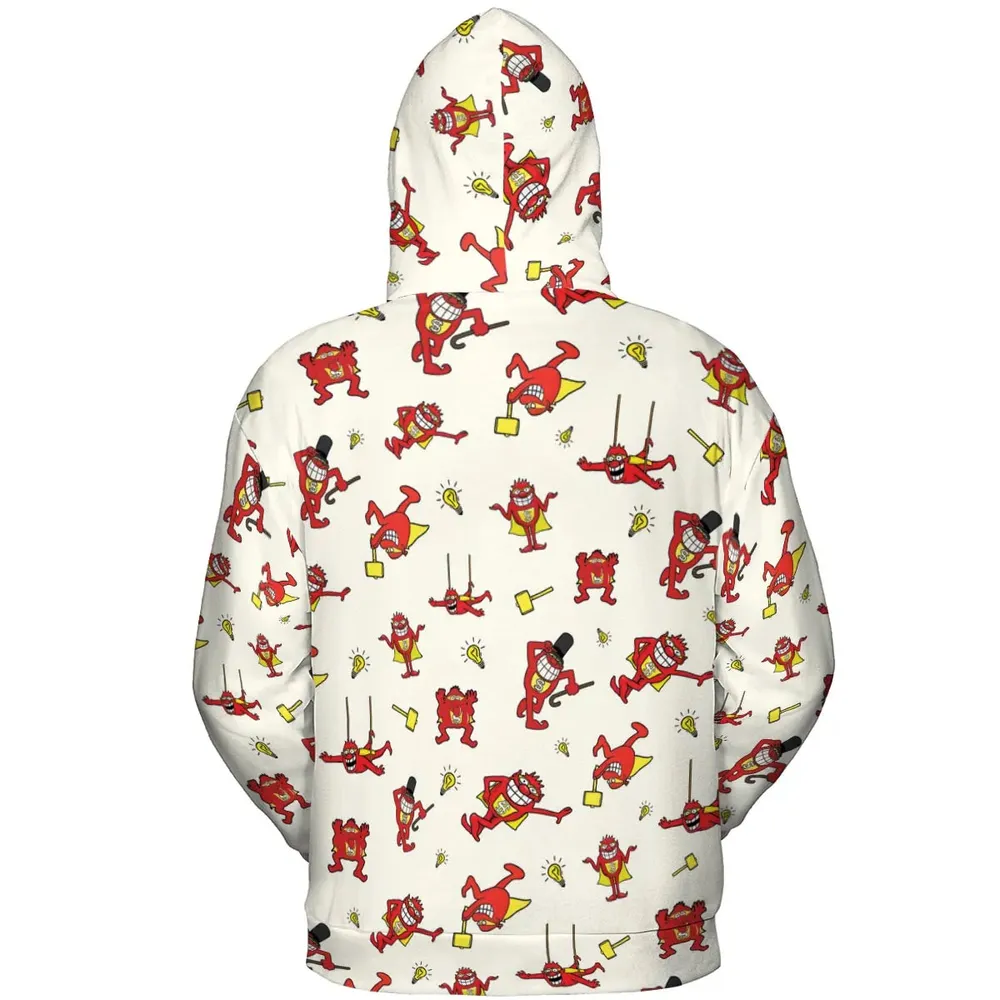 Whammies Press Your Luck All-over Print Hoodie - 4