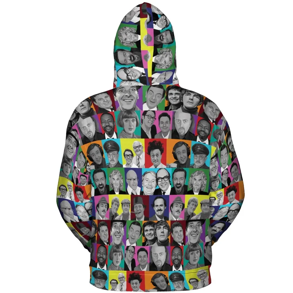 Laughter is the Best Medicine All-over Print Hoodie - 4