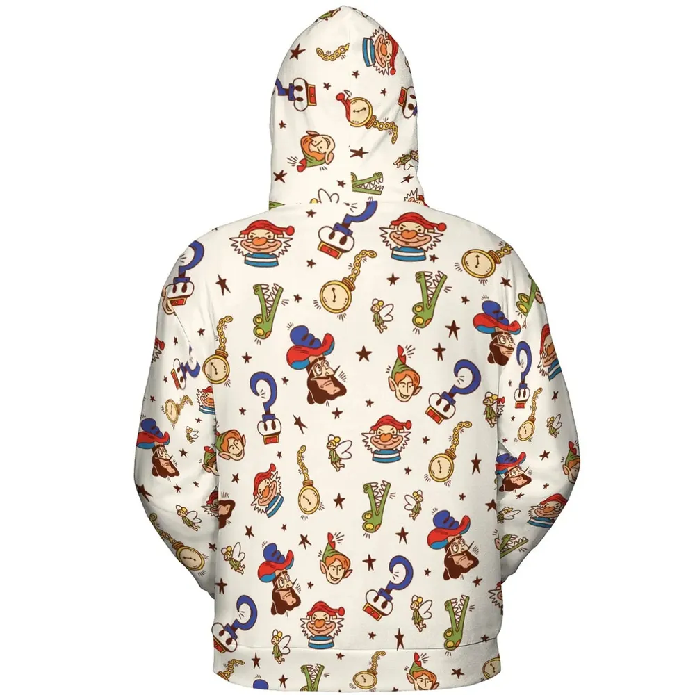 Fly With Pan Peter Pan All-over Print Hoodie - 4