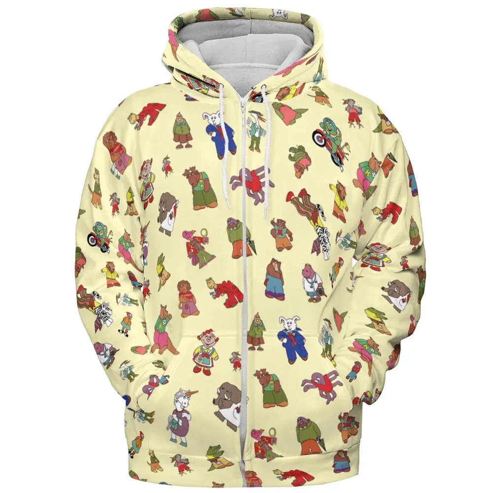 Sweet Pickles Characters All-over Print Hoodie - 3