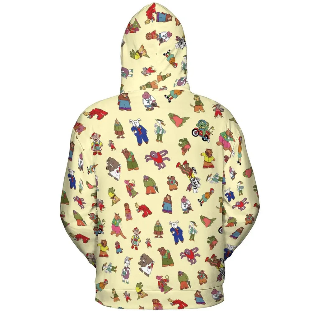 Sweet Pickles Characters All-over Print Hoodie - 4