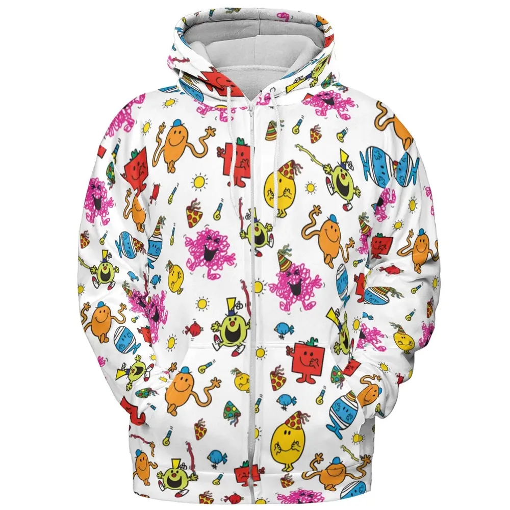 Party Mr. Men Little Miss All-over Print Hoodie - 3