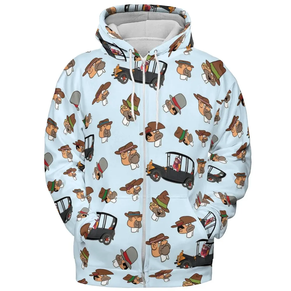 The Perils of Penelope Pitstop All-over Print Hoodie - 3