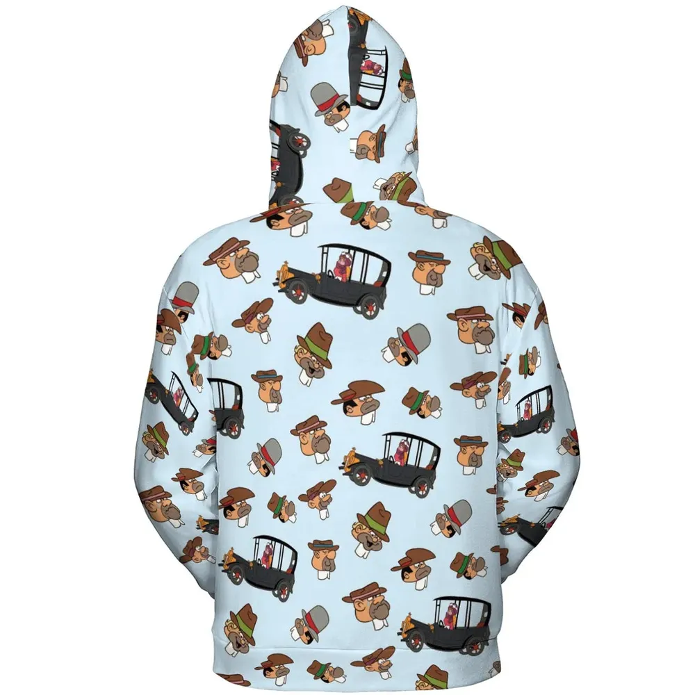 The Perils of Penelope Pitstop All-over Print Hoodie - 4
