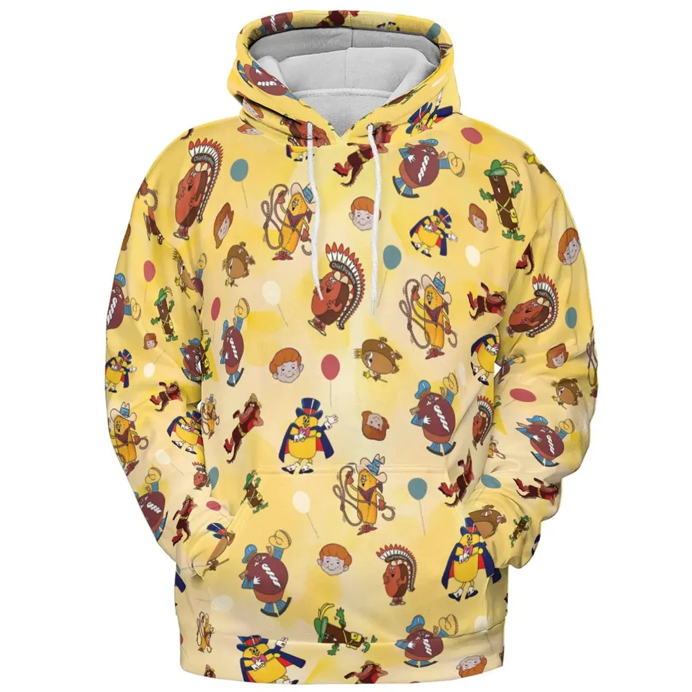 Hostess Gang Mascot Characters All-over Print Hoodie - 2