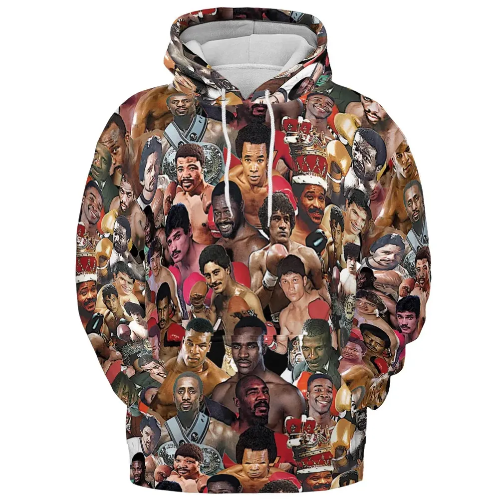 Fight Night Fit Boxing Legends All-over Print Hoodie - 2