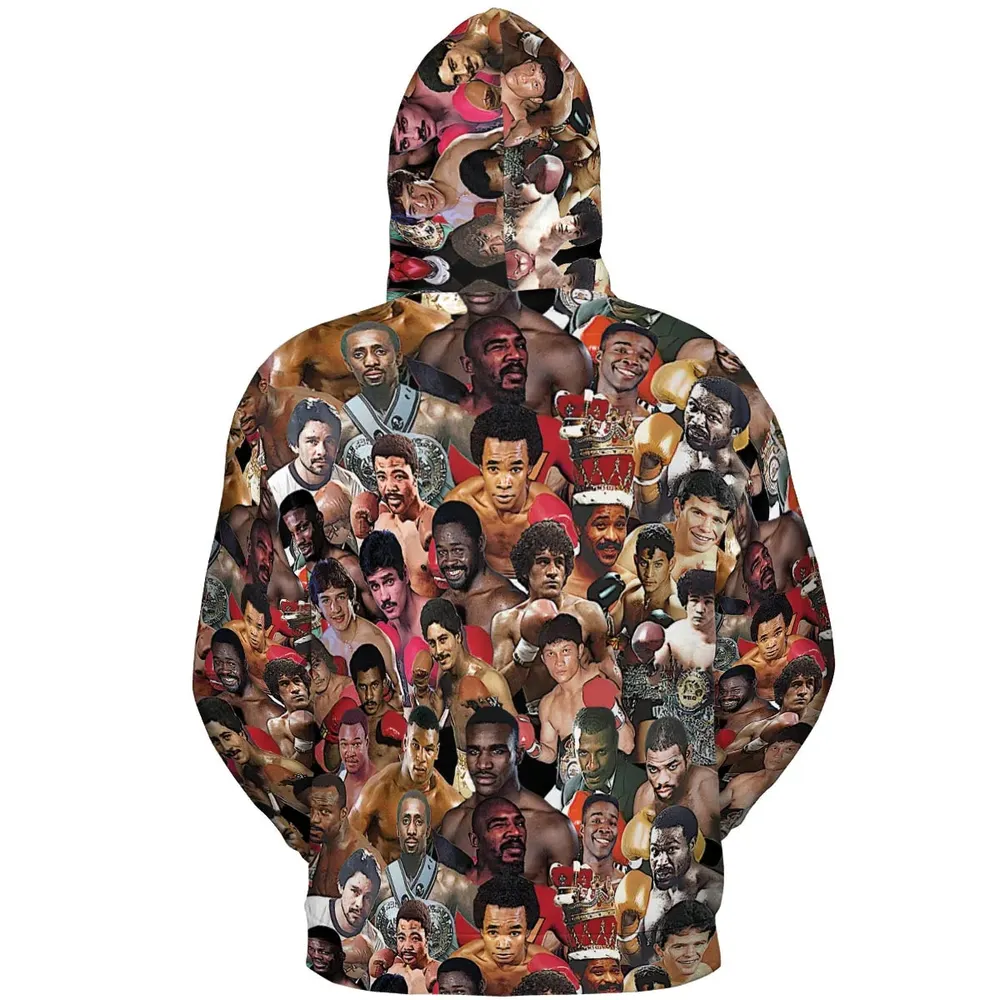 Fight Night Fit Boxing Legends All-over Print Hoodie - 4