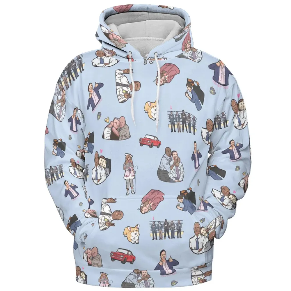 Huge Brooklyn Energy All-over Print Hoodie - 2