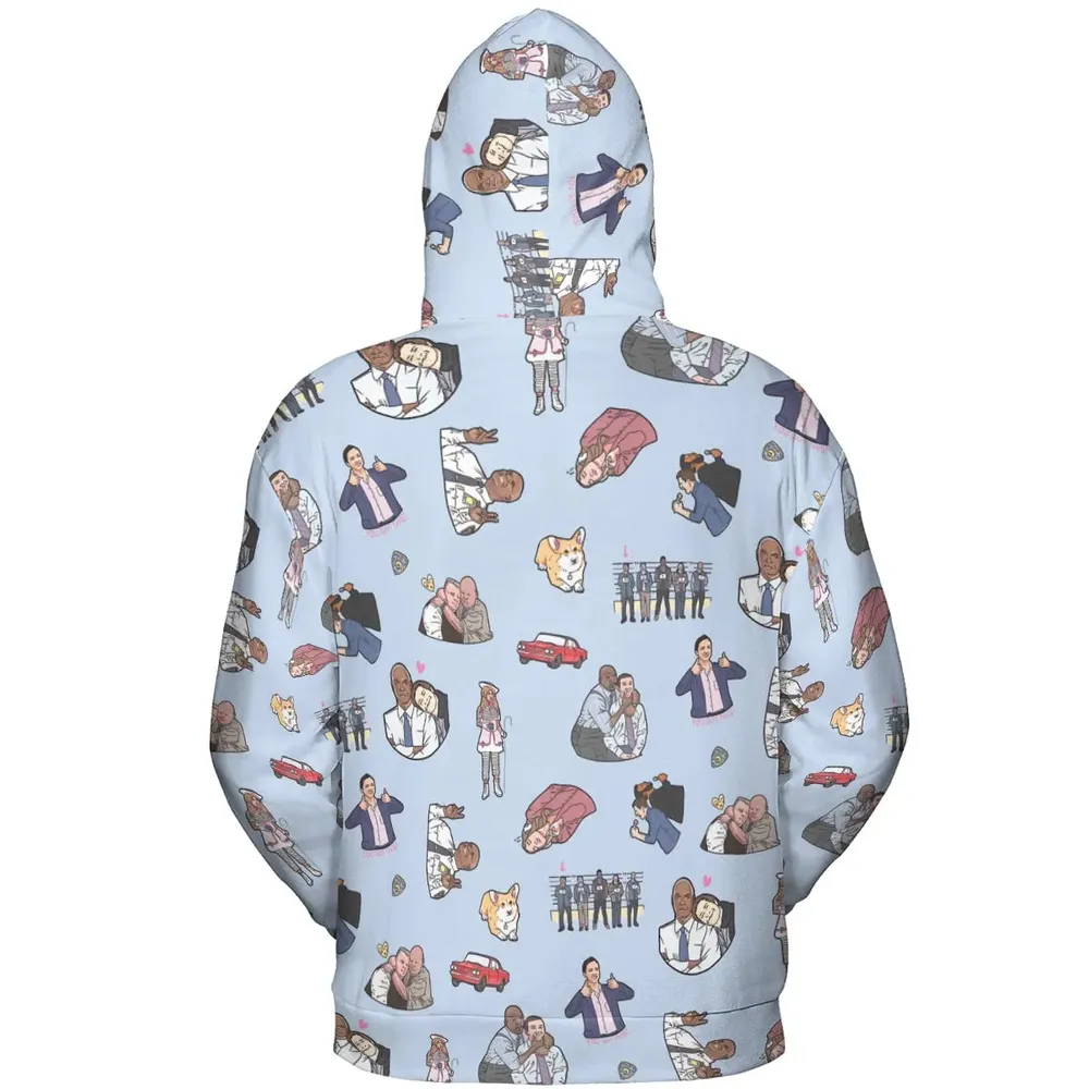Huge Brooklyn Energy All-over Print Hoodie - 4