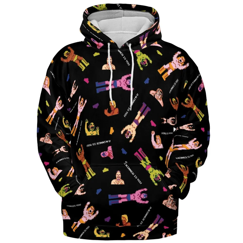 Wrestling Fighters Pro Wrestling All-over Print Hoodie - 2