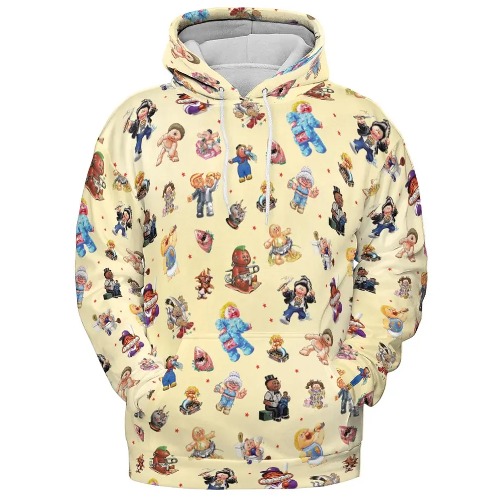 90s Garbage Pail Kids All-over Print Hoodie - 2