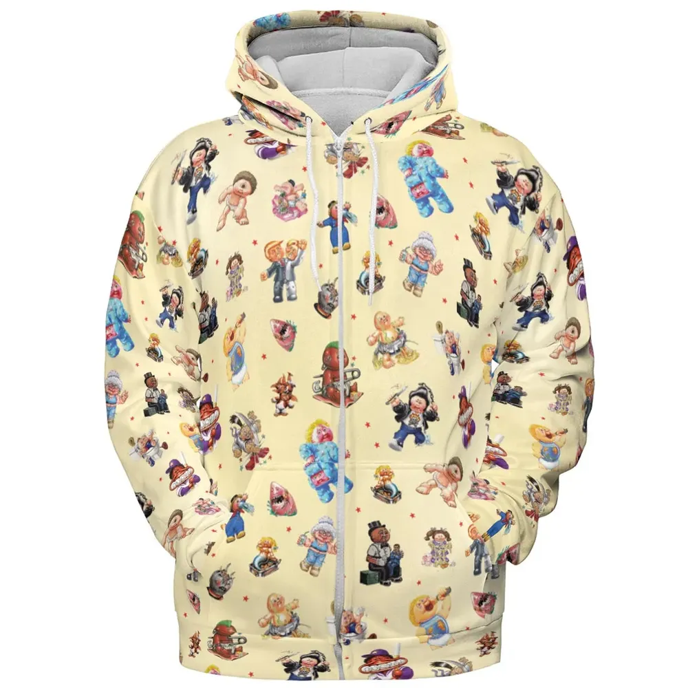 90s Garbage Pail Kids All-over Print Hoodie - 3