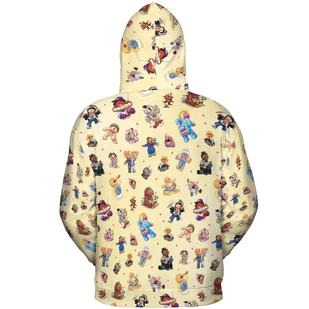 90s Garbage Pail Kids All-over Print Hoodie - 4