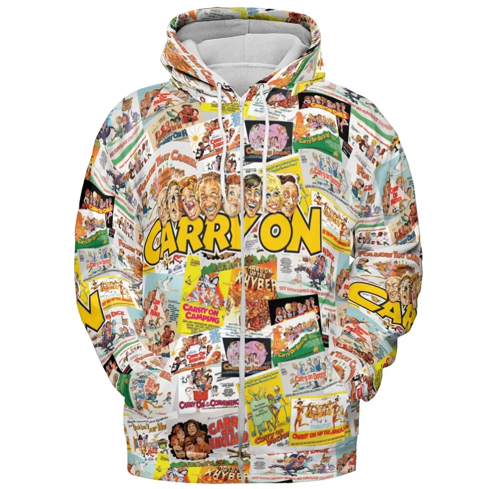 Carry On Forever All-over Print Hoodie - 3