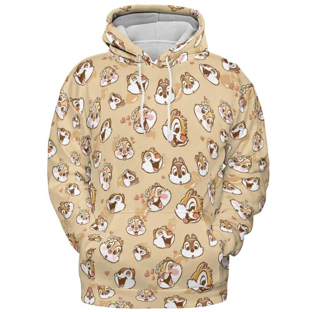 Chip n Dale Rangers All-over Print Hoodie - 2