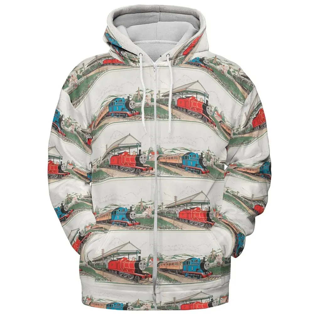 Vintage Thomas & James All-over Print Hoodie - 3