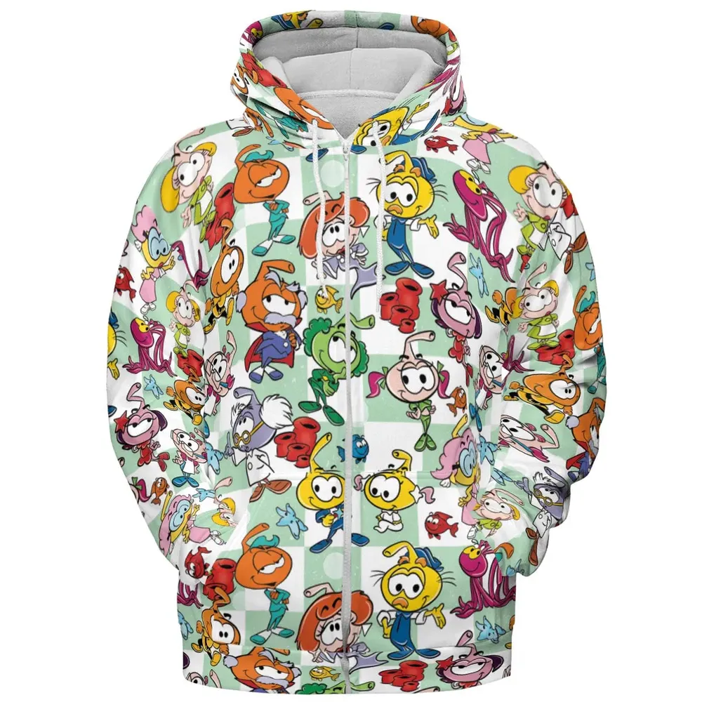 Snork Seamless All-over Print Hoodie - 3