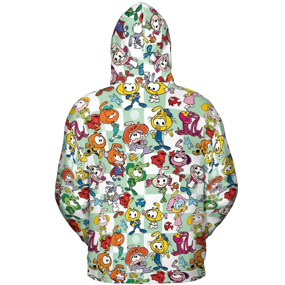 Snork Seamless All-over Print Hoodie - 4