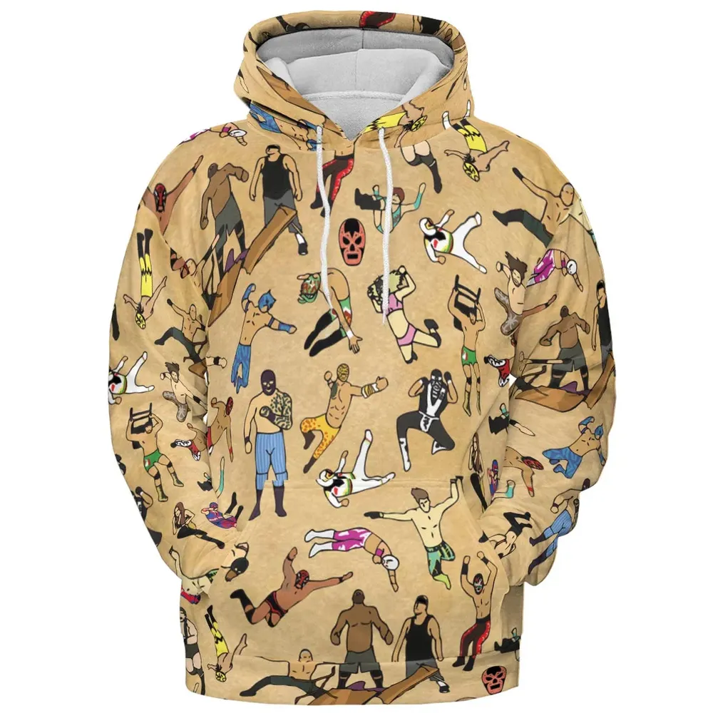 Lucha Undergound All-over Print Hoodie - 2