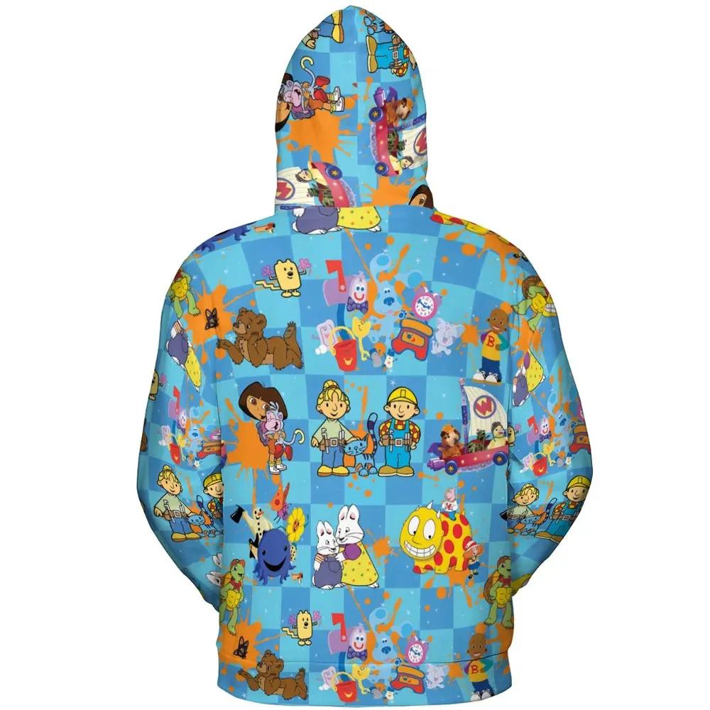 90s cartoon Nostalgic All-over Print Hoodie - 4