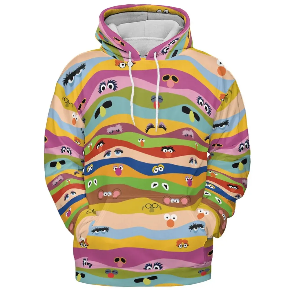 Eyes On Us The Muppet Show All-over Print Hoodie - 2