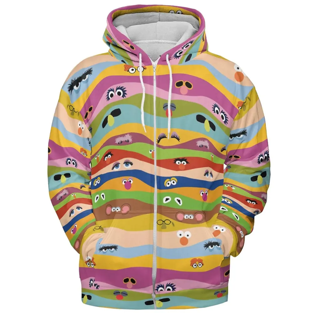Eyes On Us The Muppet Show All-over Print Hoodie - 3