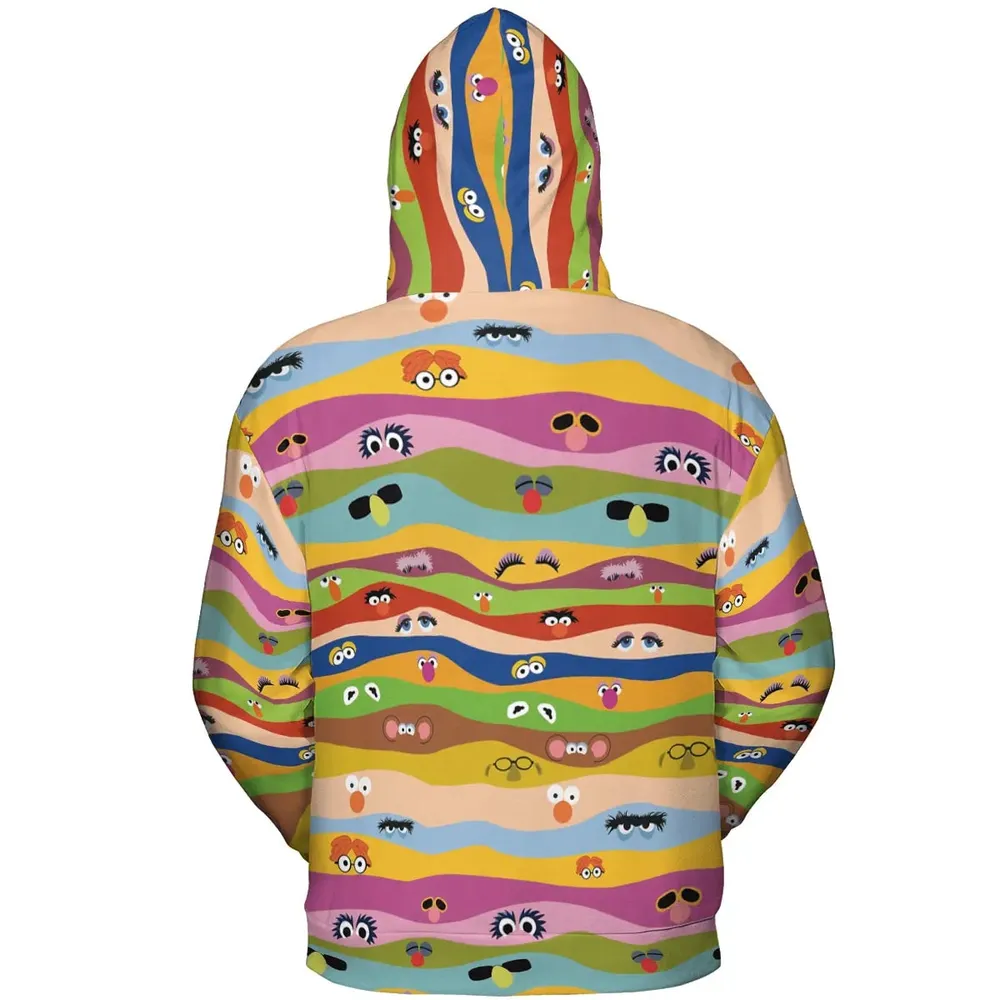 Eyes On Us The Muppet Show All-over Print Hoodie - 4