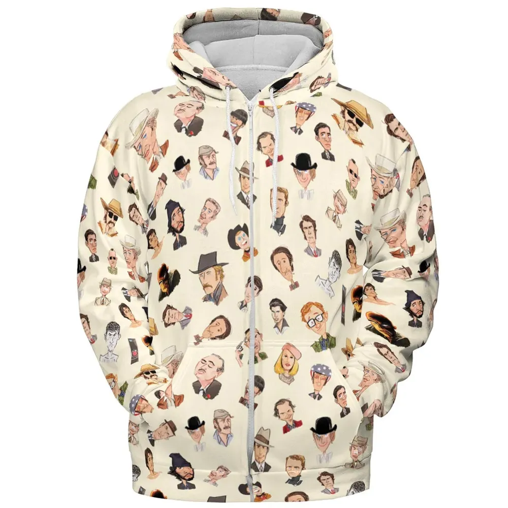 Easy Riders And Raging Bulls Characters All-over Print Hoodie - 3