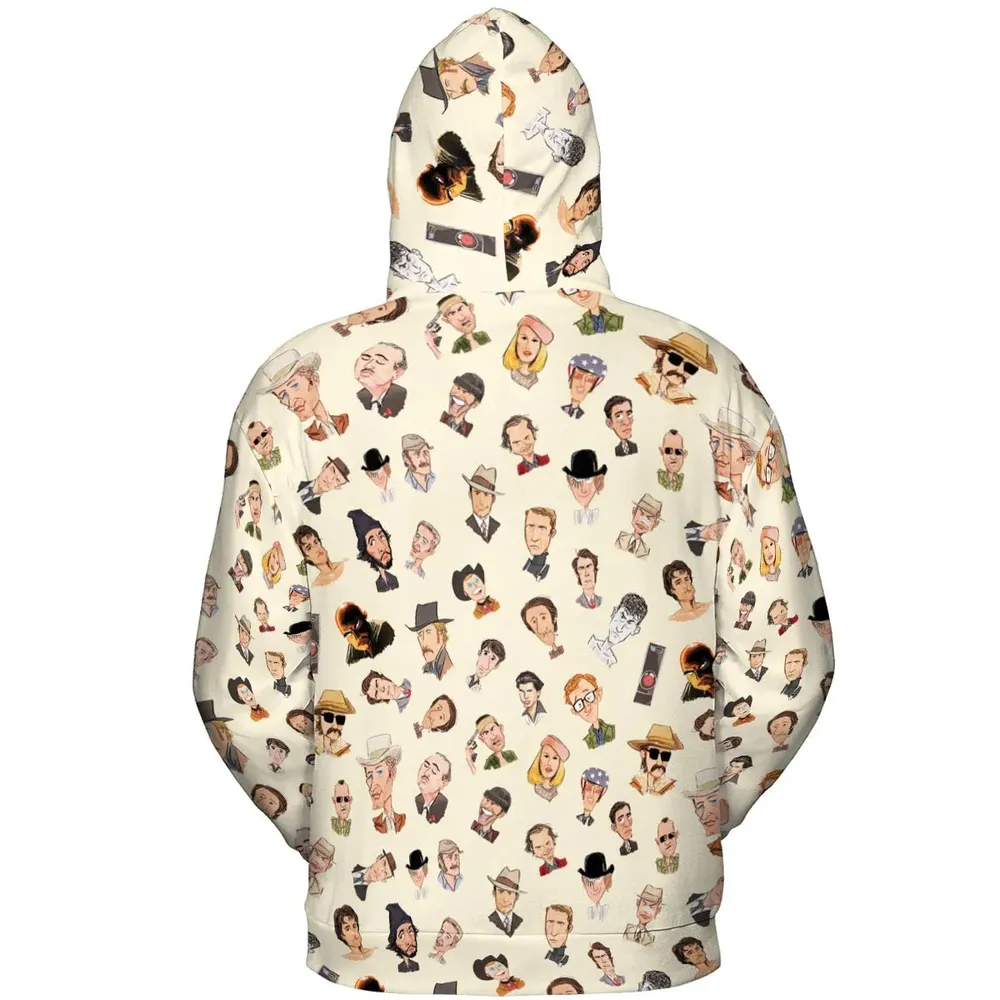 Easy Riders And Raging Bulls Characters All-over Print Hoodie - 4