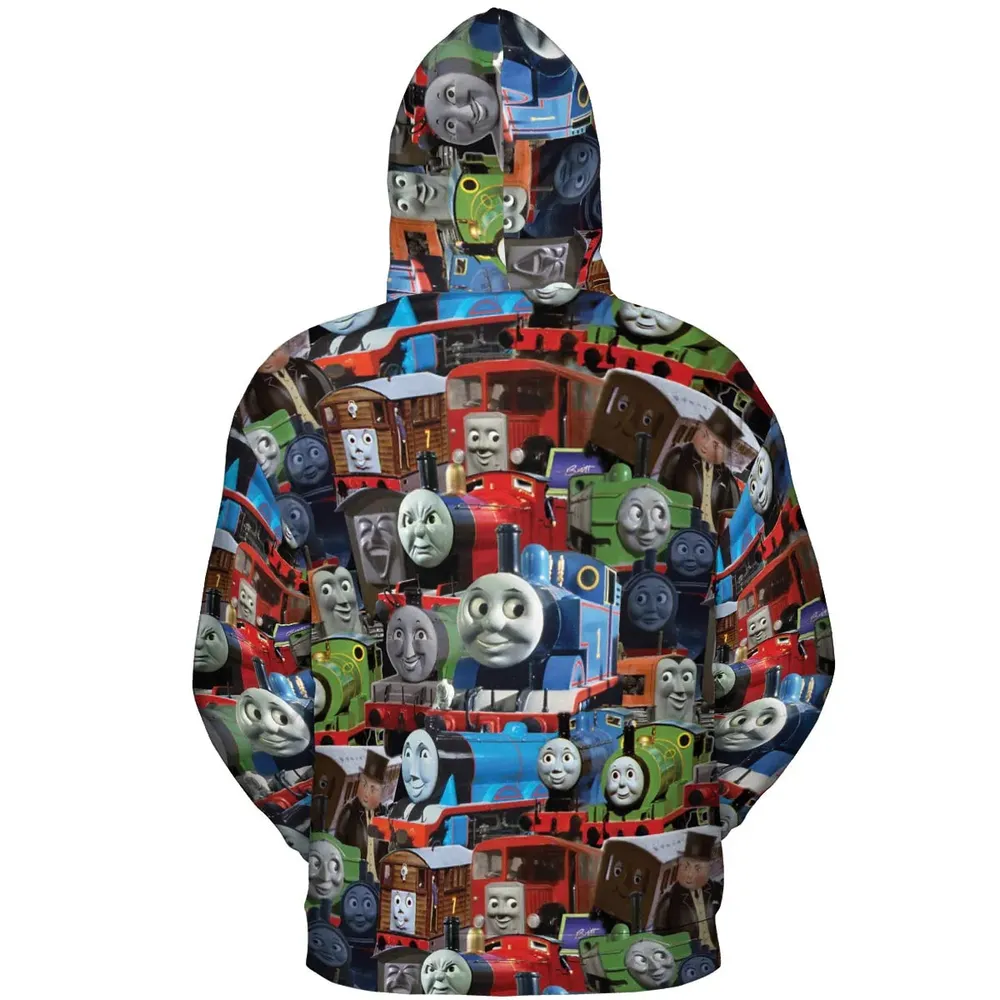 Thomas The Tank Engine All-over Print Hoodie - 4