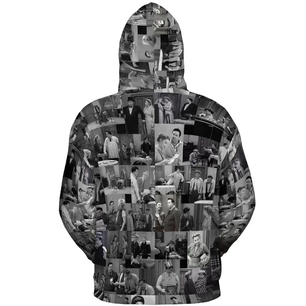 To The Moon The Honeymooners All-over Print Hoodie - 4