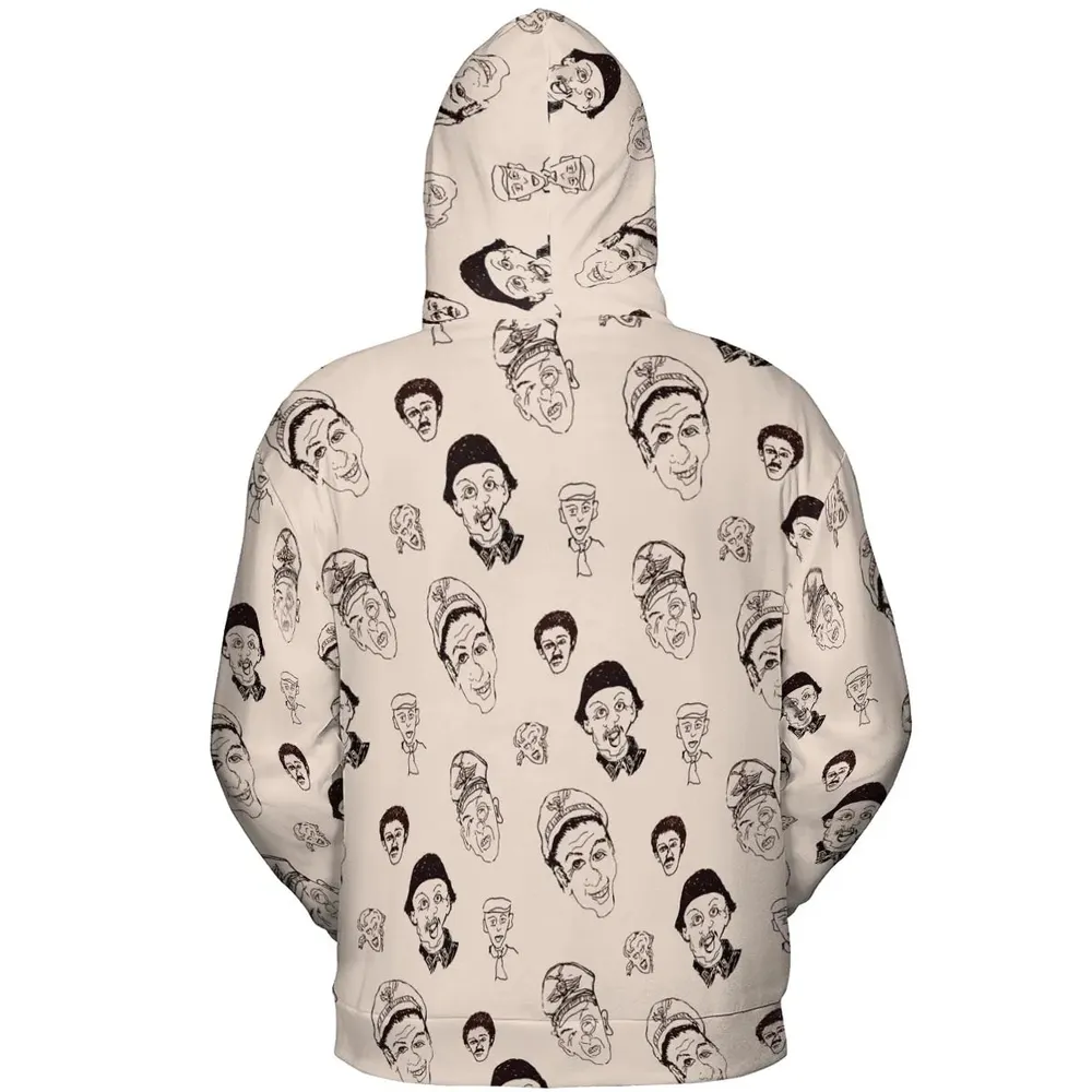 Retro Laughs Hogan's Heroes All-over Print Hoodie - 4