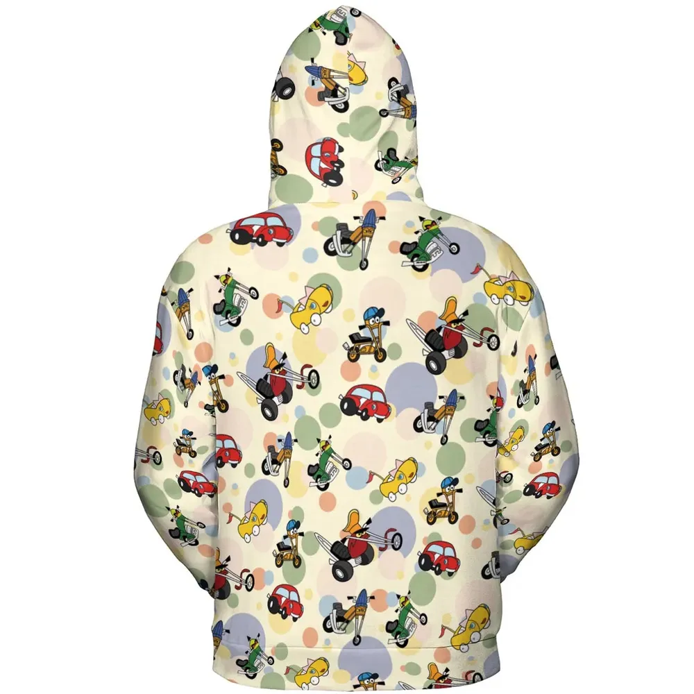 Wheelie and the Chopper Bunch All-over Print Hoodie - 4