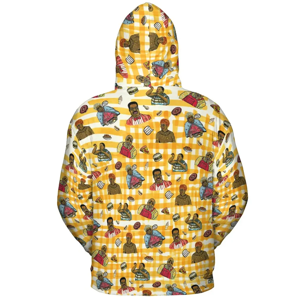 The Nutty Professor Characters All-over Print Hoodie - 4