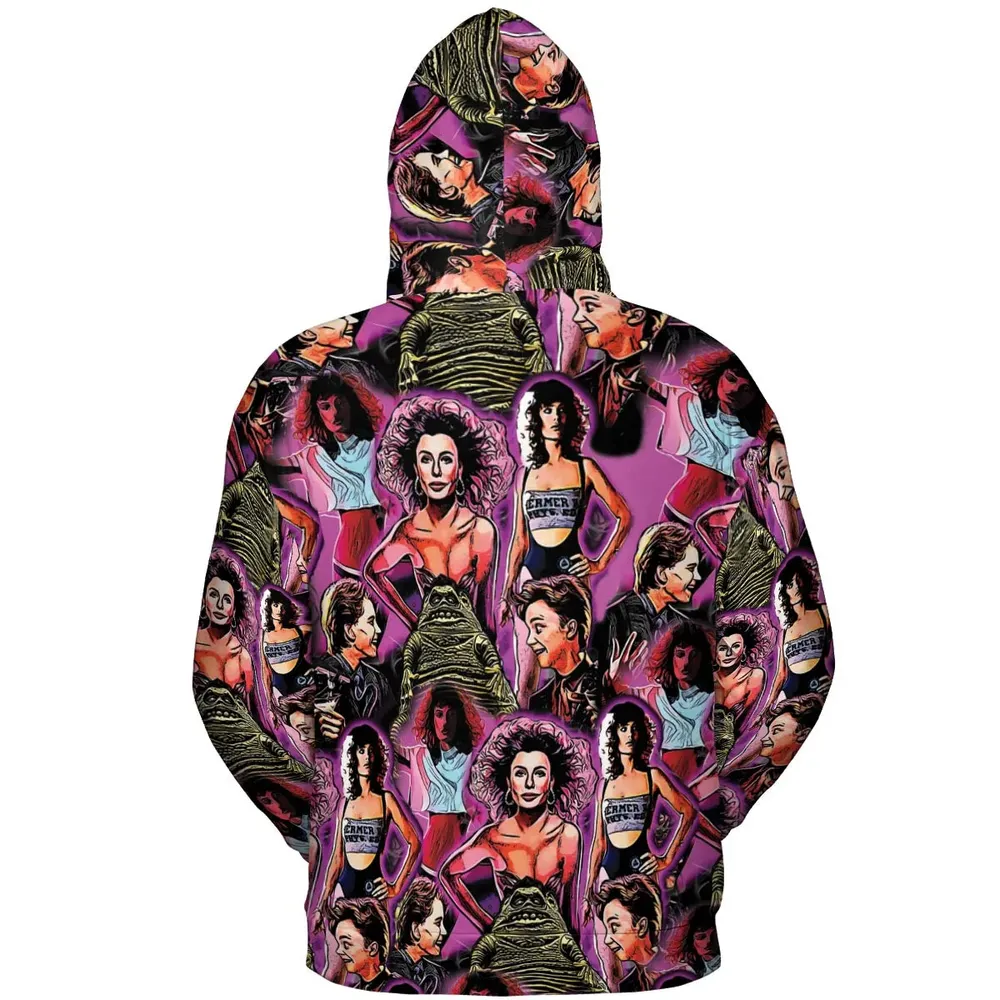 Stuck With The Weird Science All-over Print Hoodie - 4