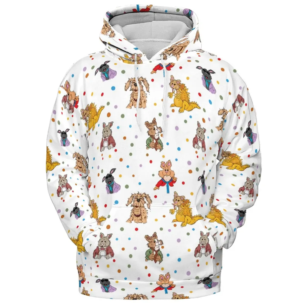 Tale of the Bunny Picnic Characters All-over Print Hoodie - 2