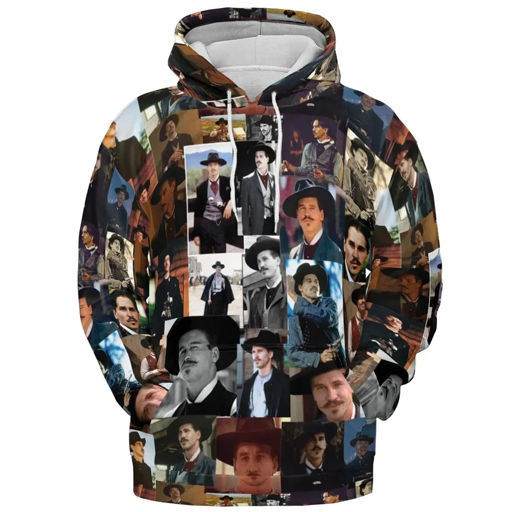 Doc Holliday All-over Print Hoodie - 2