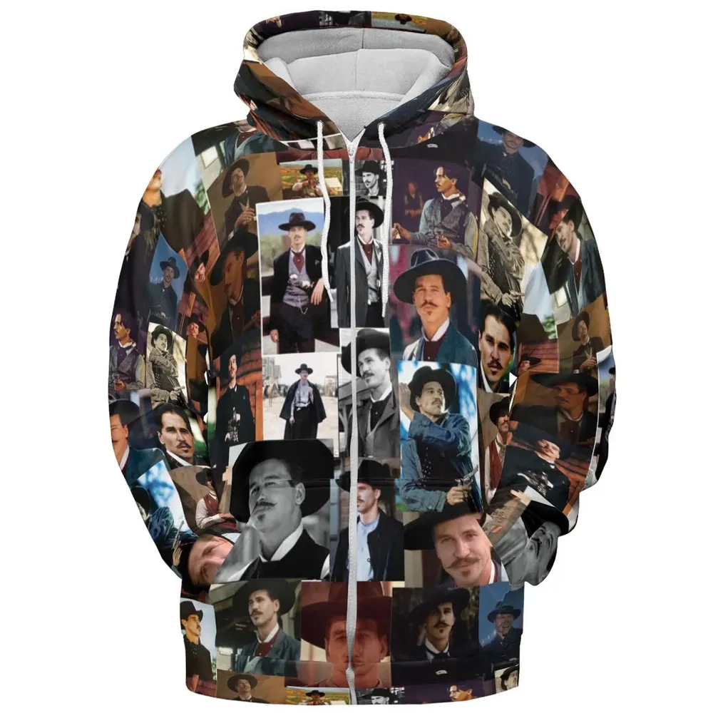 Doc Holliday All-over Print Hoodie - 3