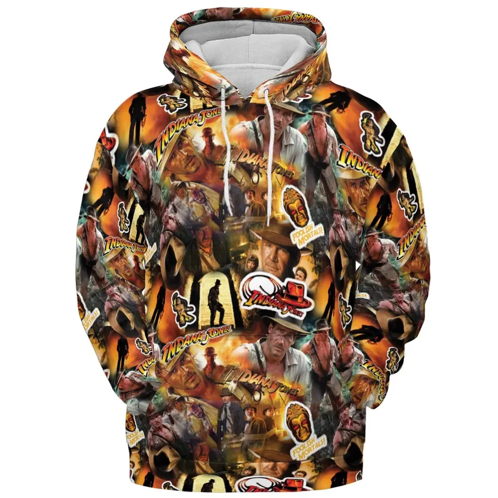 Indy Gear Indiana Jones All-over Print Hoodie - 2