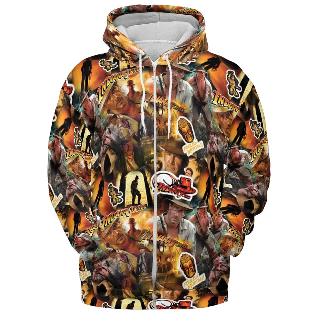 Indy Gear Indiana Jones All-over Print Hoodie - 3