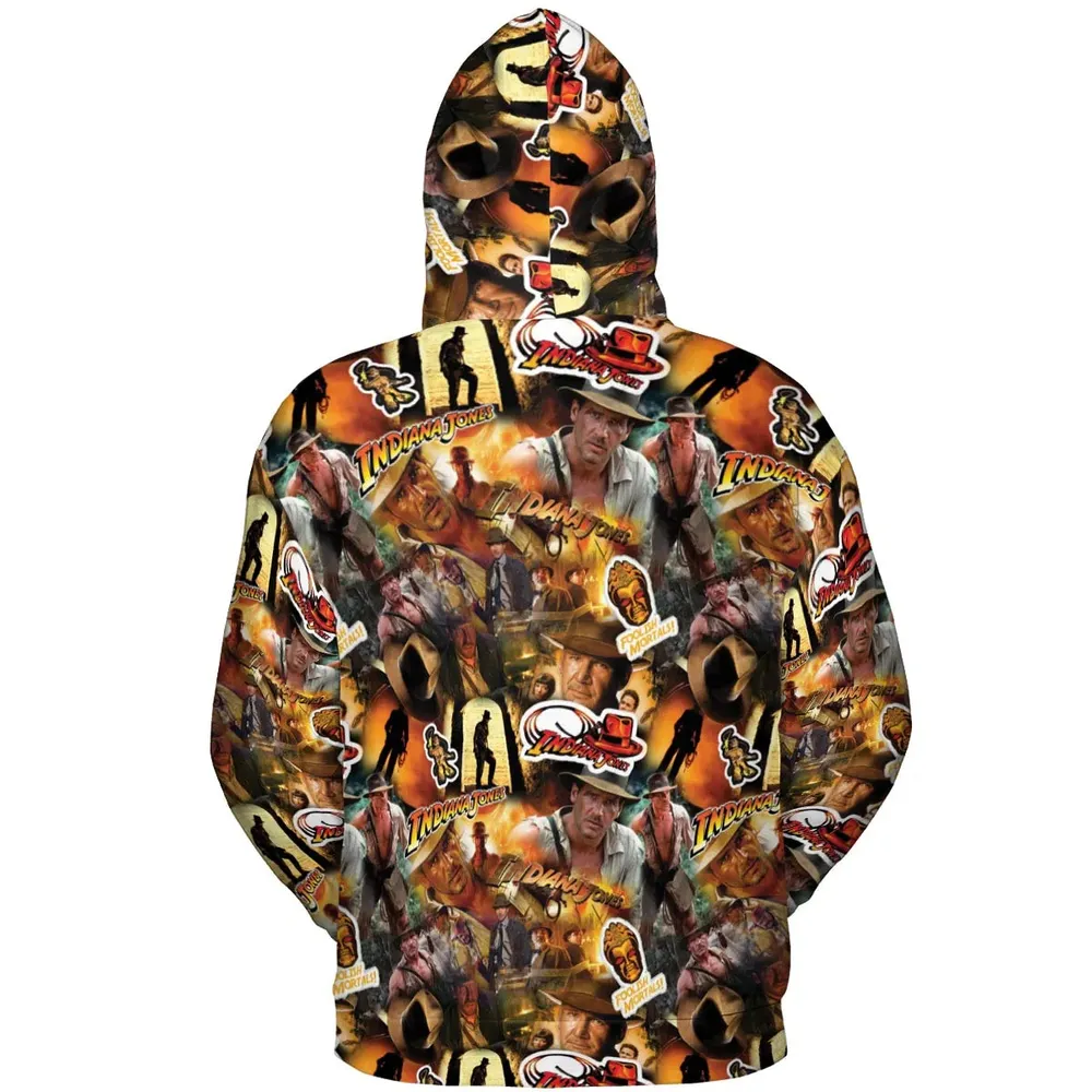 Indy Gear Indiana Jones All-over Print Hoodie - 4