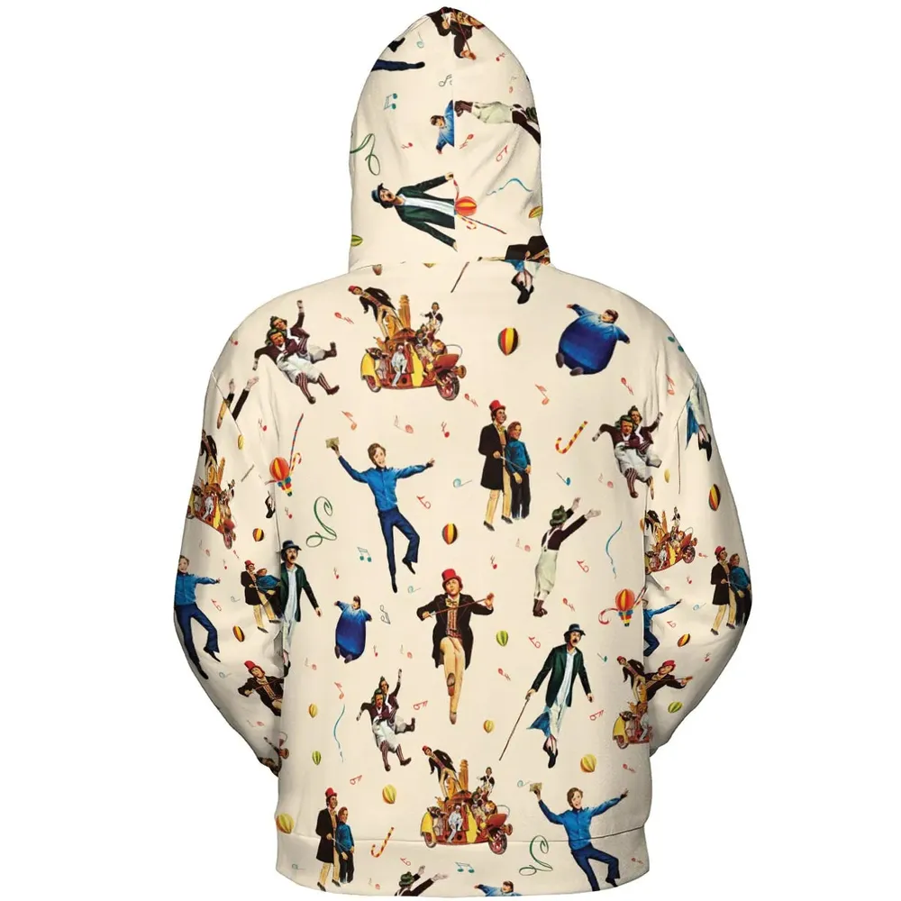 It's Scruumdidiyumptious Willy Wonka And Chocolate Factory All-over Print Hoodie - 4